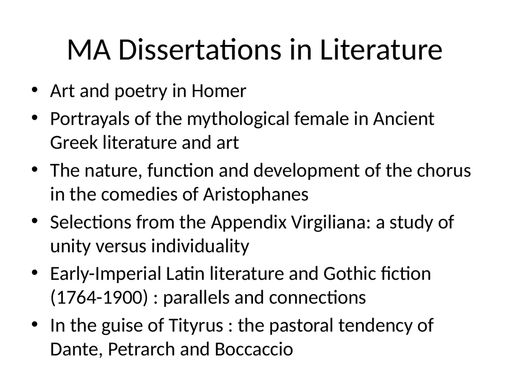 Postgrad Study in Classics/ Ancient History/ - slide 5 of 9