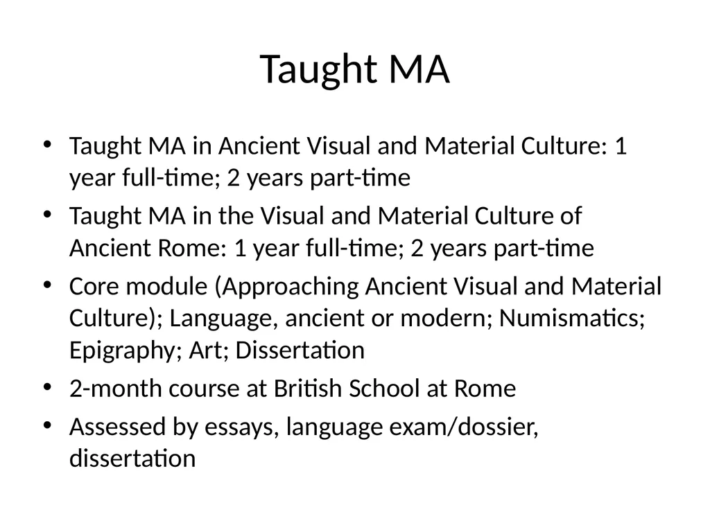 Postgrad Study in Classics/ Ancient History/ - slide 7 of 9