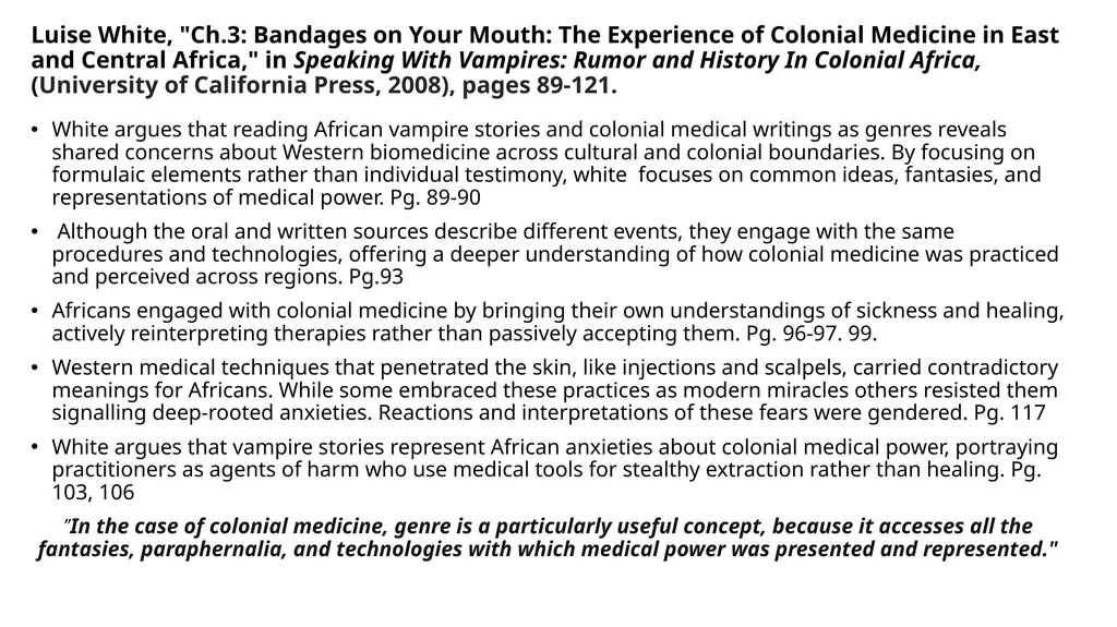 Week 21: Medical Colonisation Pratik Chakrabarti, - slide 5 of 7