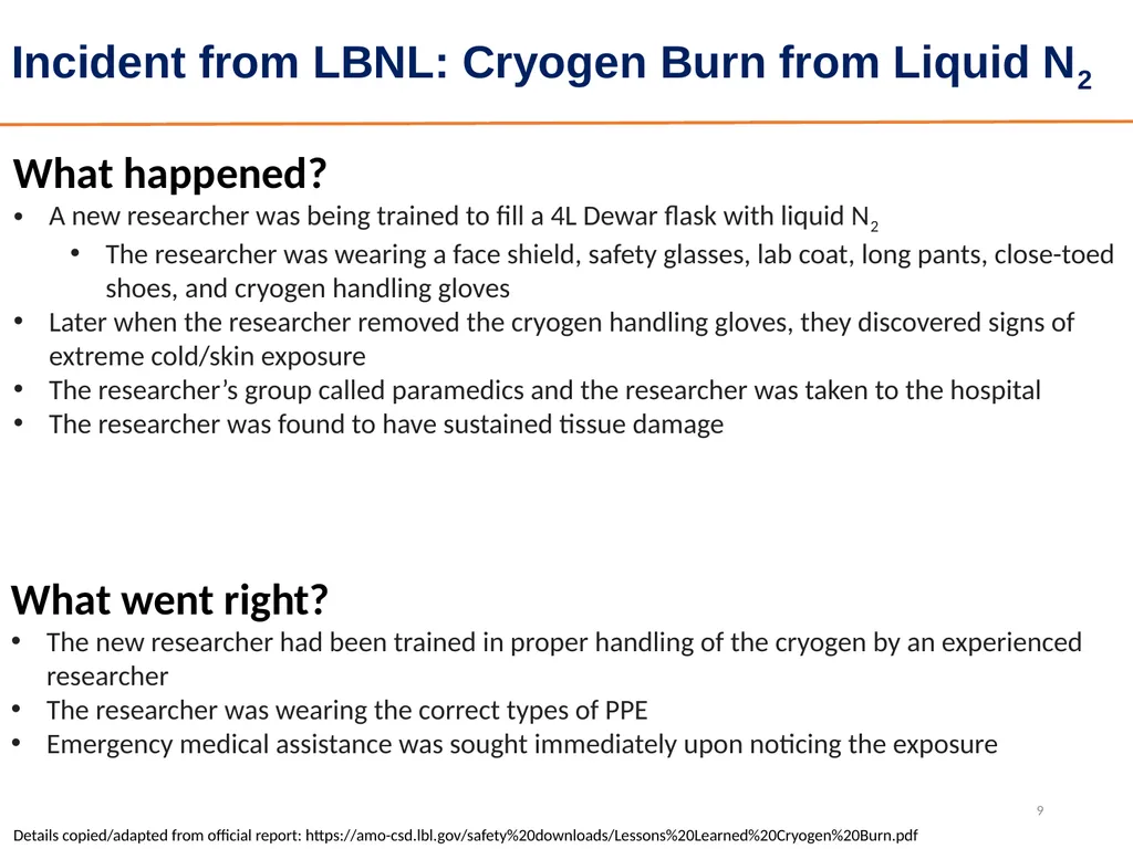 Monthly Lab Safety Officer Meeting June 26th, 2024 - slide 9 of 11