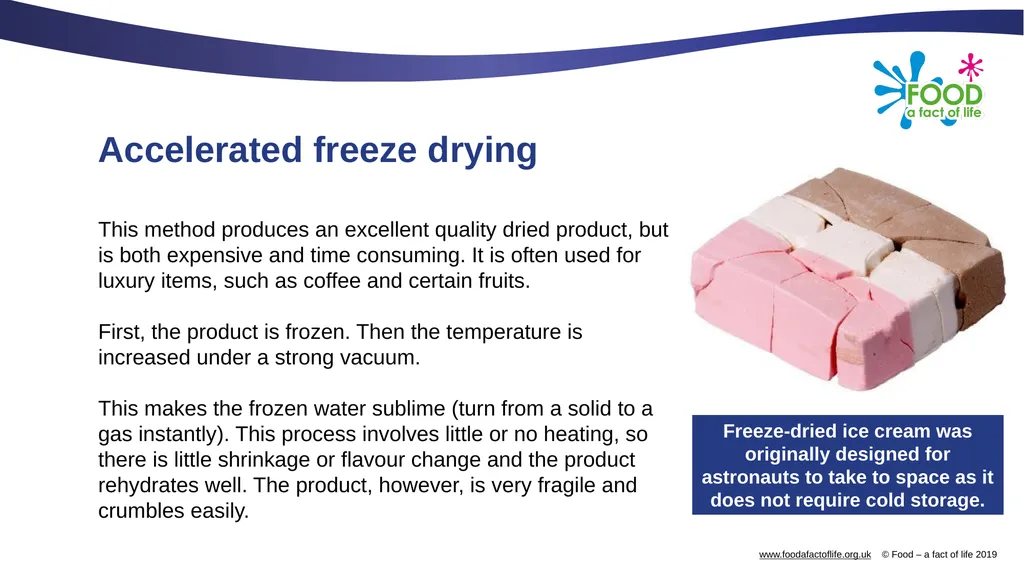 Freezing and dehydration Freezing There are - slide 17 of 18