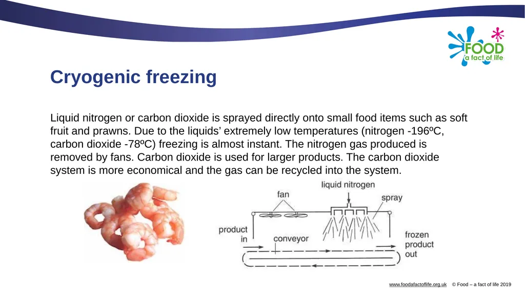 Freezing and dehydration Freezing There are - slide 8 of 18