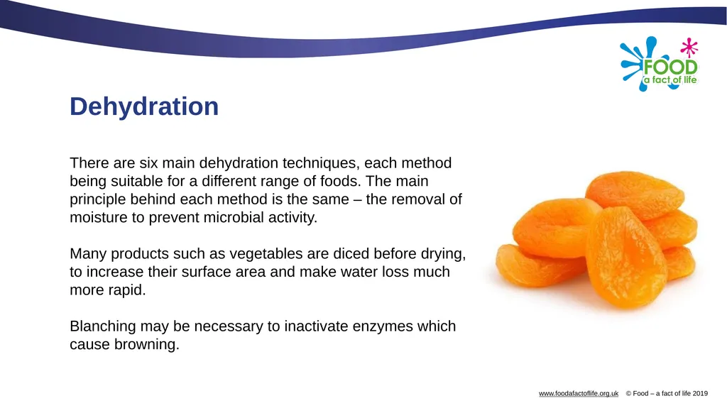 Freezing and dehydration Freezing There are - slide 11 of 18