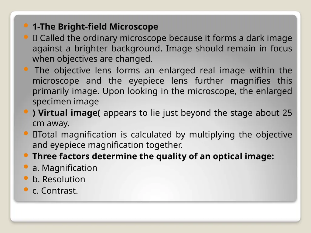 Lec1:Introduction to the Microscope What Is - slide 12 of 17