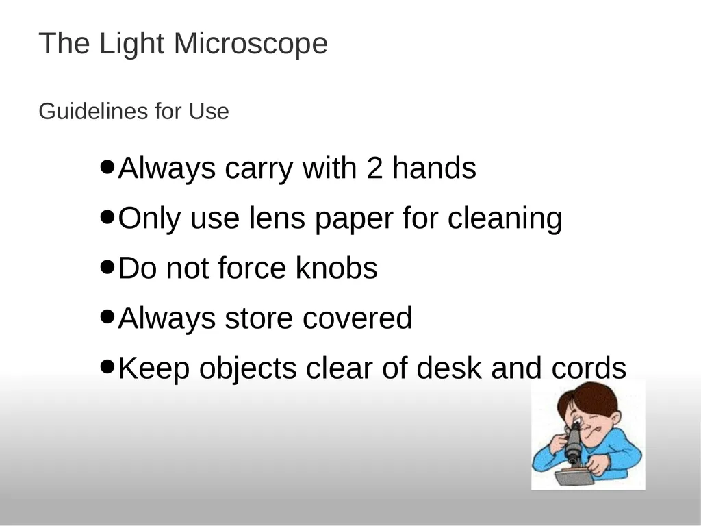 Introduction to the Microscope Types of - slide 9 of 23