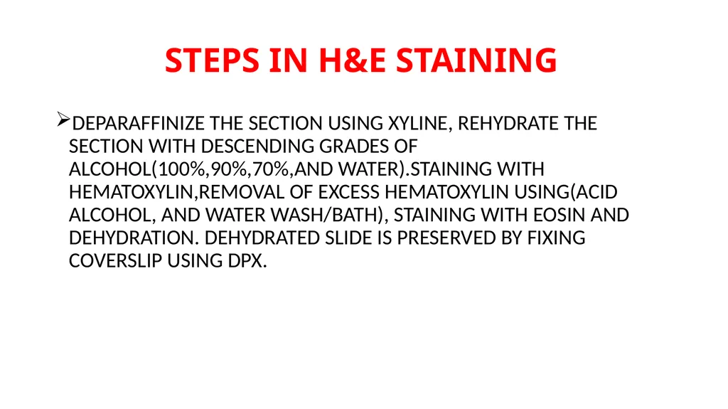 HISTOLOGICAL TECHNIQUES TISSUE PROCESSING- IN - slide 7 of 8