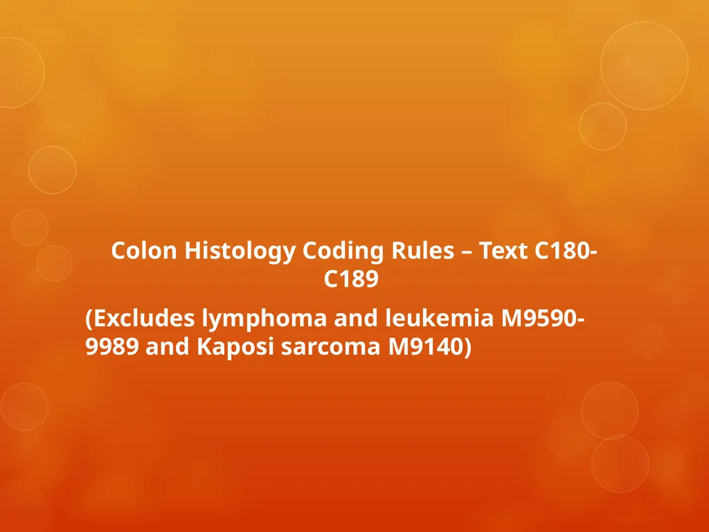 Multiple Primary and Histology Coding Rules Colon - slide 39 of 64