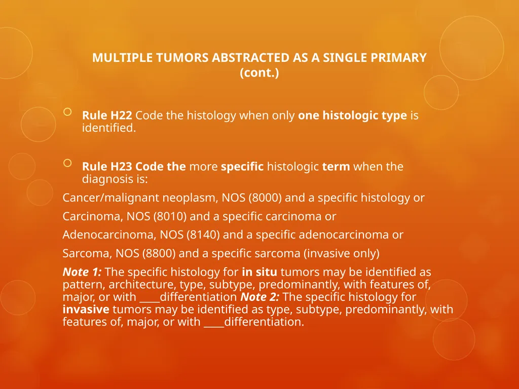 Multiple Primary and Histology Coding Rules Colon - slide 53 of 64