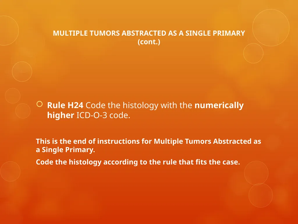 Multiple Primary and Histology Coding Rules Colon - slide 54 of 64
