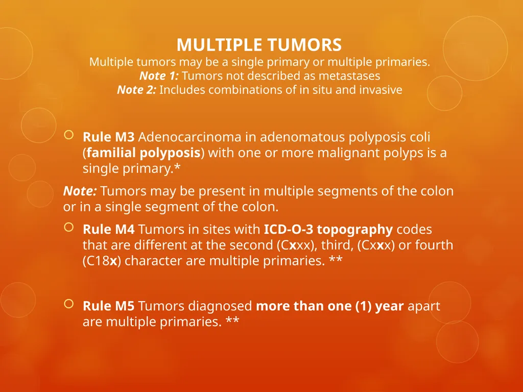 Multiple Primary and Histology Coding Rules Colon - slide 34 of 64