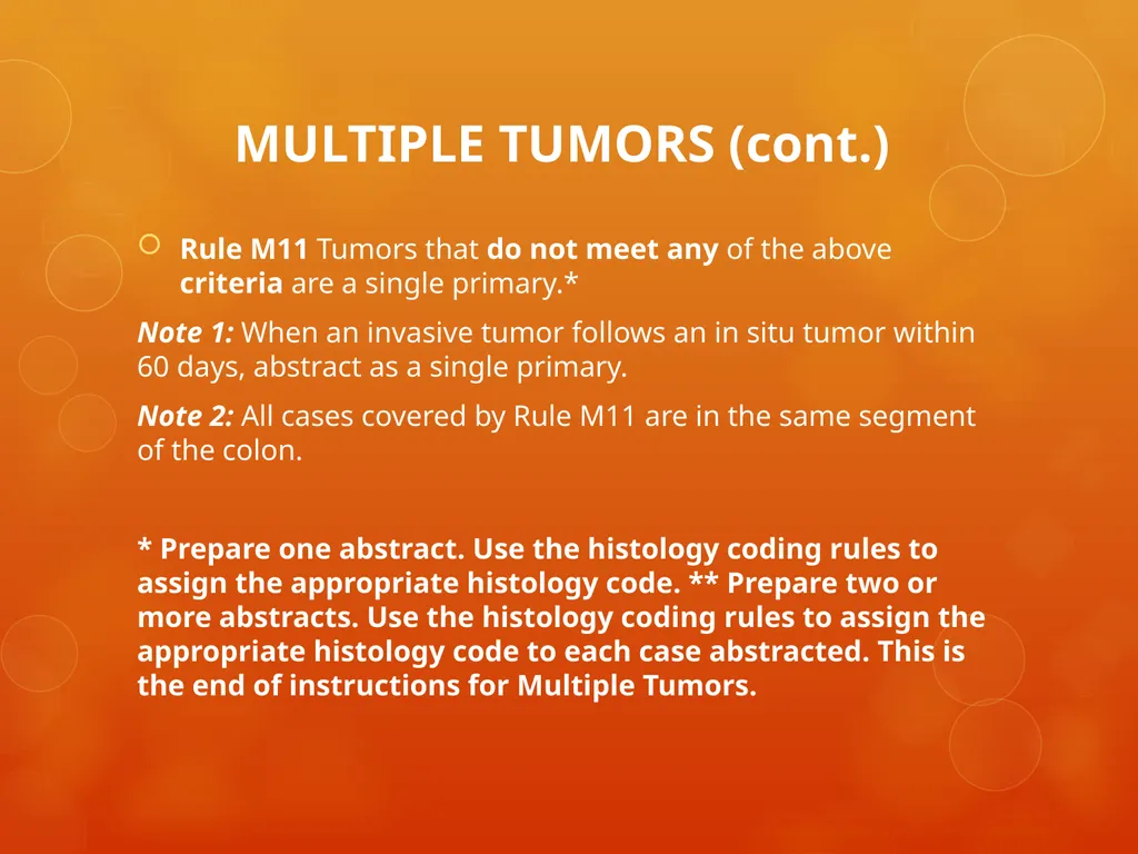 Multiple Primary and Histology Coding Rules Colon - slide 38 of 64