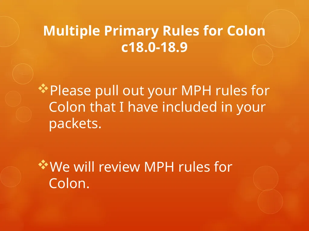 Multiple Primary and Histology Coding Rules Colon - slide 29 of 64