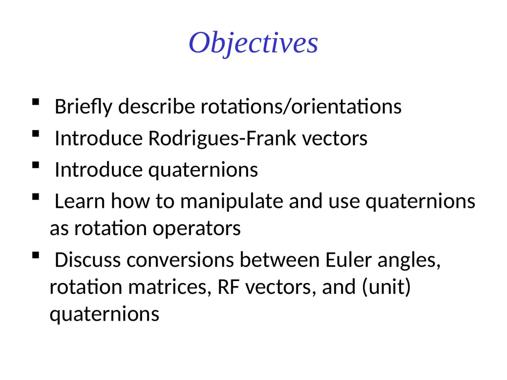 1 27-750 Texture, Microstructure & Anisotropy A.D. - slide 2 of 28