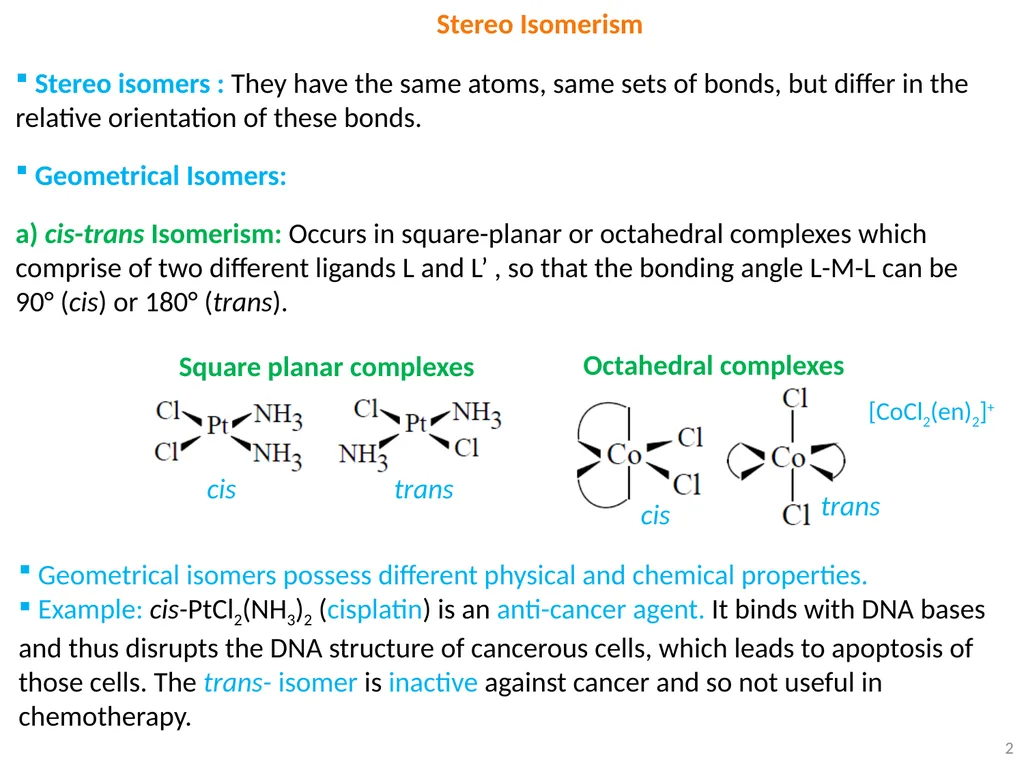 Isomerism 1 Do the compounds have the same - slide 2 of 9