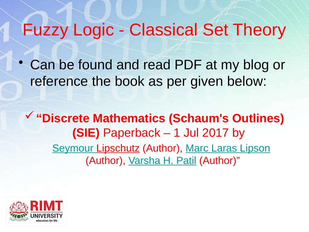 Master of Technology Computer Science & - slide 13 of 26