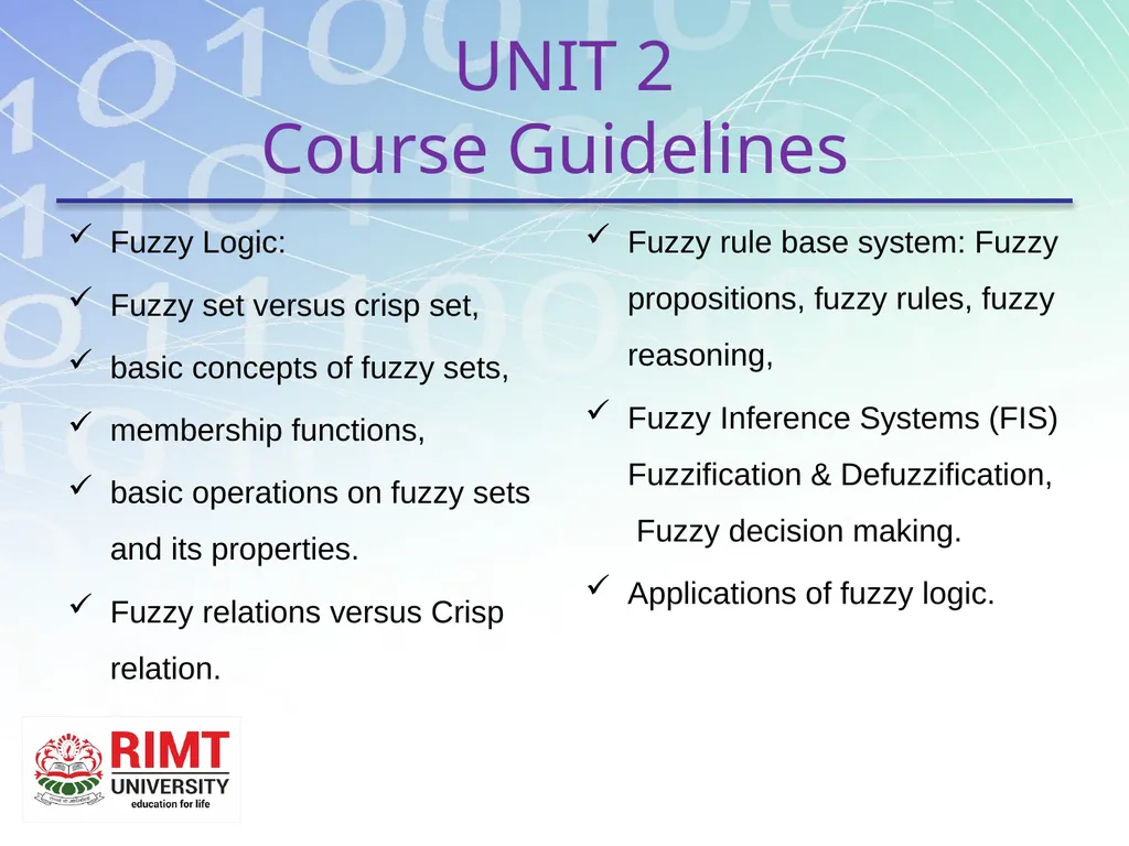 Master of Technology Computer Science & - slide 2 of 26