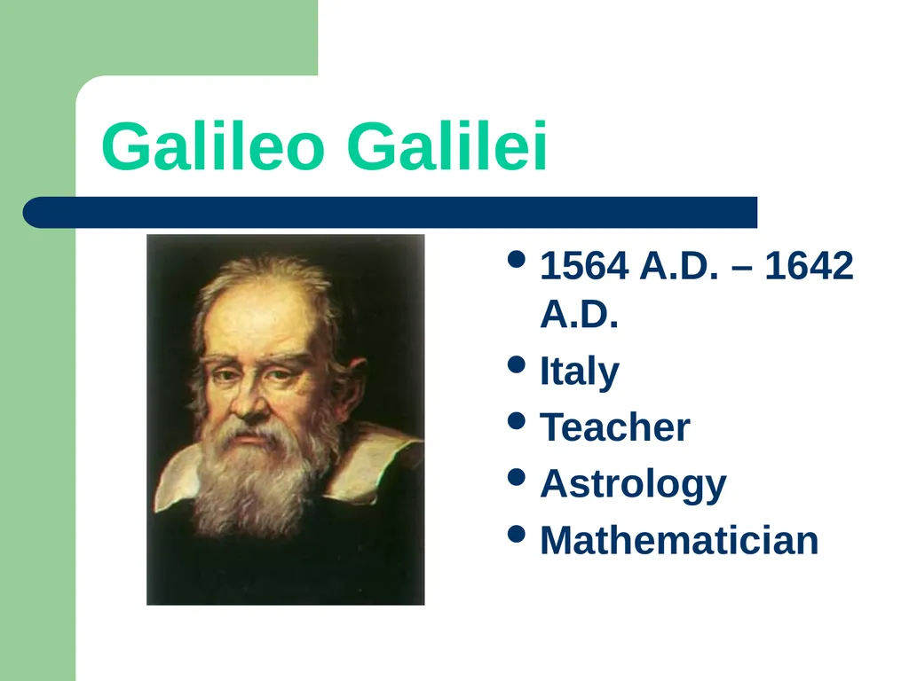 Mathematicians Mr. Clutter Villegas Middle School - slide 7 of 10