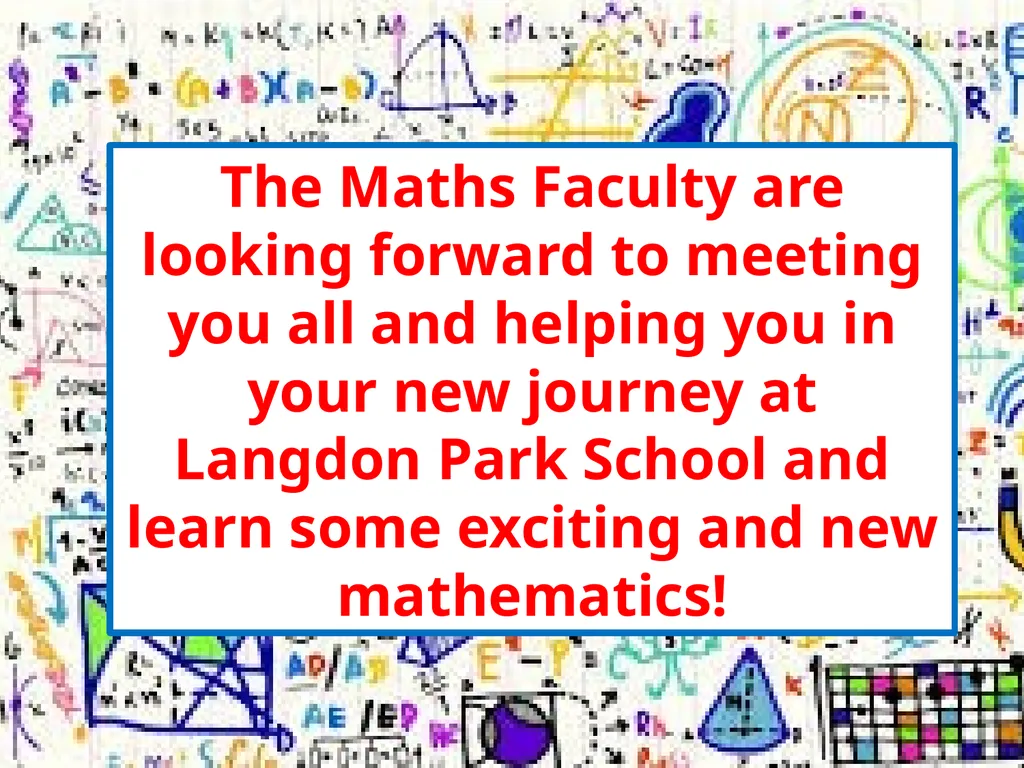 Transition from Primary to Secondary School Maths - slide 16 of 16