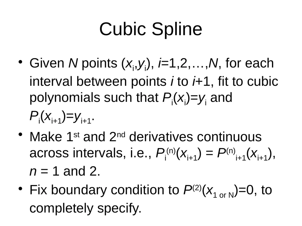 Chapter 3, Interpolation and Extrapolation - slide 27 of 29