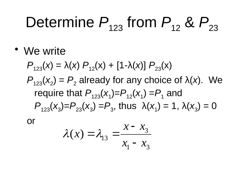 Chapter 3, Interpolation and Extrapolation - slide 16 of 29