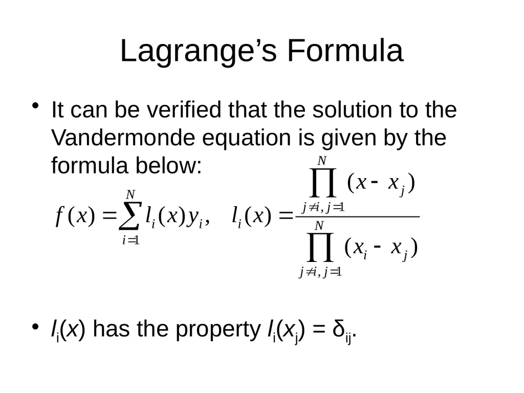 Chapter 3, Interpolation and Extrapolation - slide 11 of 29