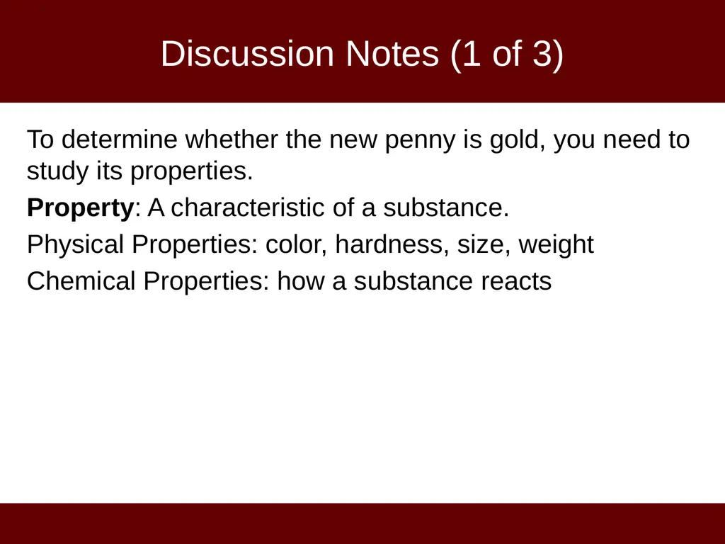 LIVING BY CHEMISTRY SECOND EDITION Unit 1: ALCHEMY - slide 7 of 10