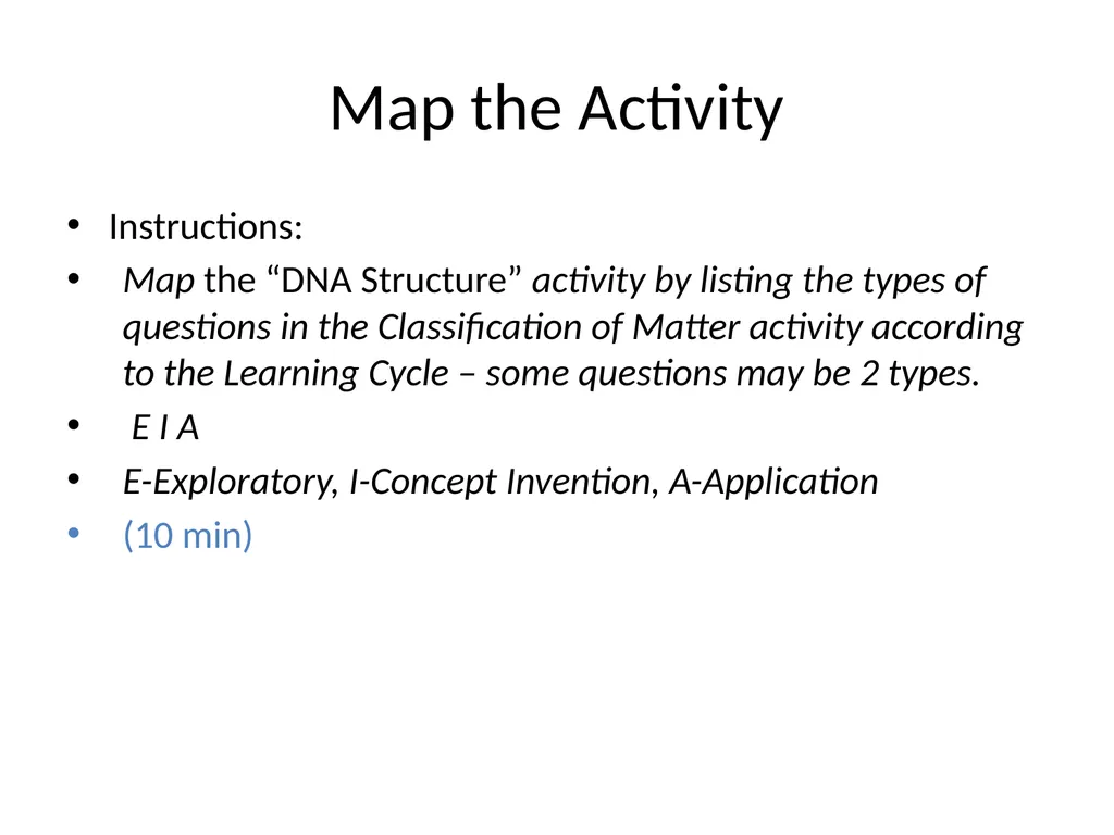 Introduction to Writing POGIL Learning Cycle - slide 14 of 37