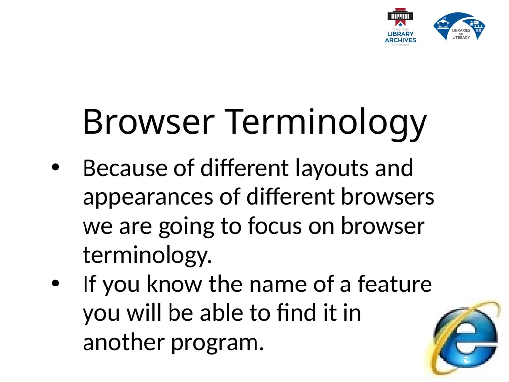 2.2 Internet Basics Describe the difference - slide 13 of 49