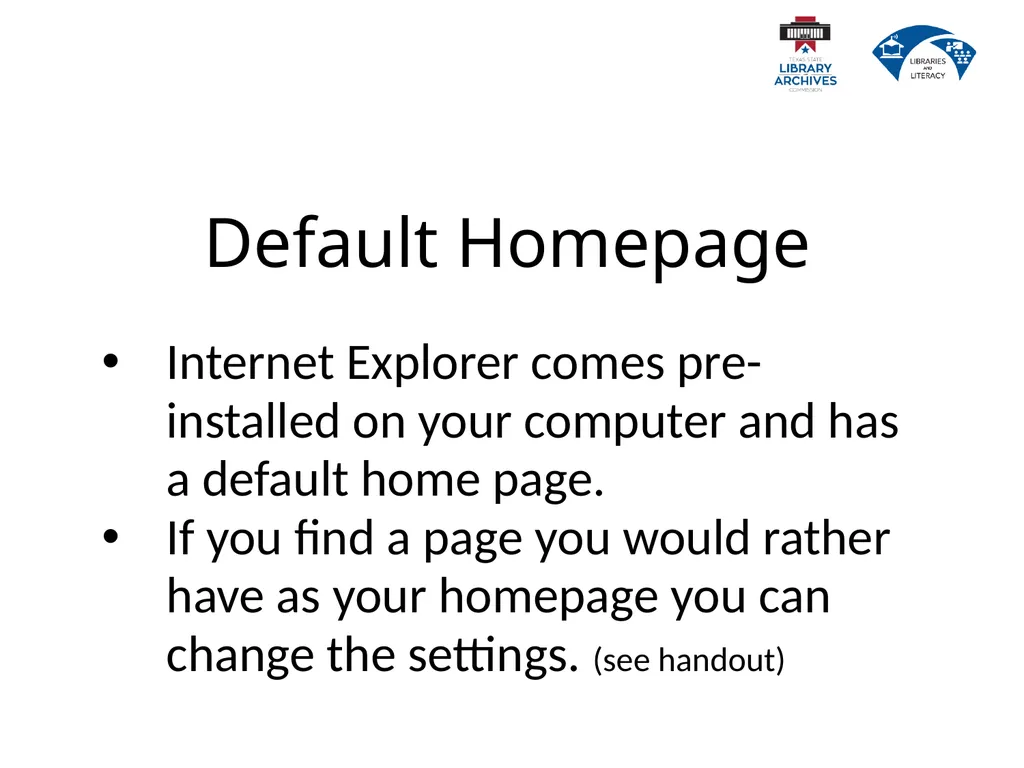 2.2 Internet Basics Describe the difference - slide 43 of 49