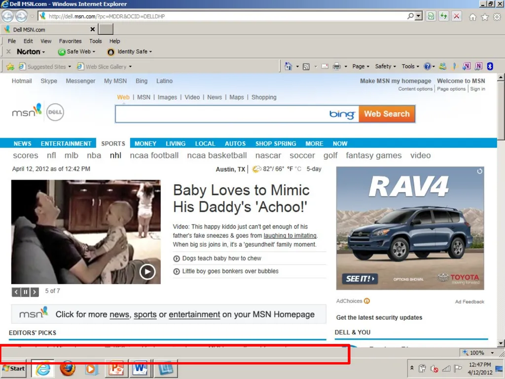 2.2 Internet Basics Describe the difference - slide 30 of 49