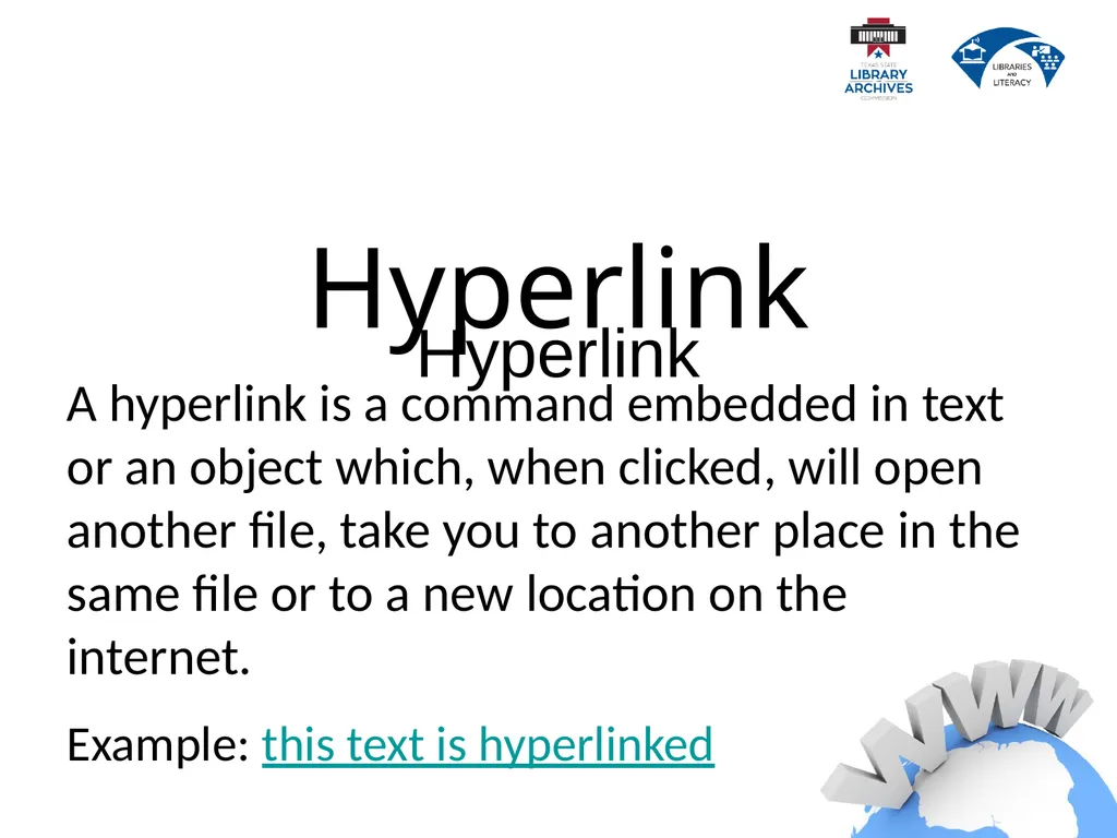 2.2 Internet Basics Describe the difference - slide 26 of 49