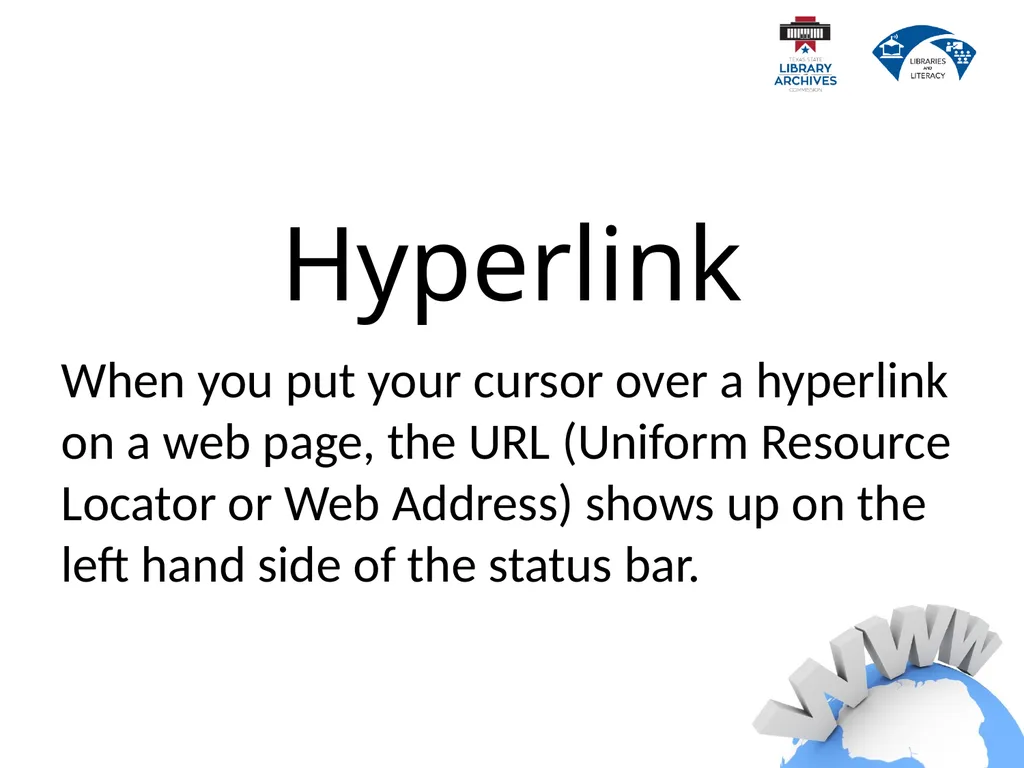 2.2 Internet Basics Describe the difference - slide 29 of 49