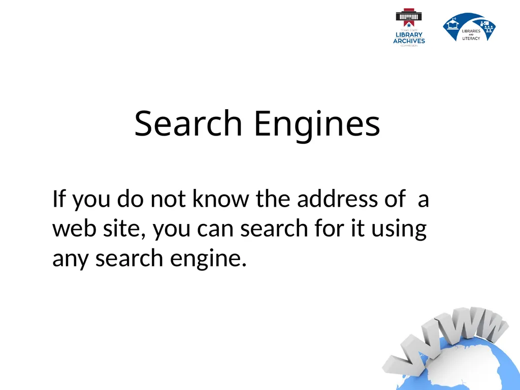 2.2 Internet Basics Describe the difference - slide 45 of 49