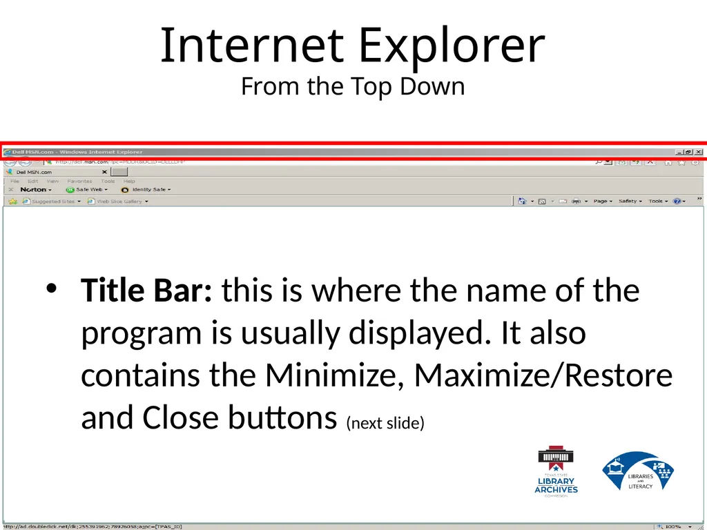 2.2 Internet Basics Describe the difference - slide 14 of 49