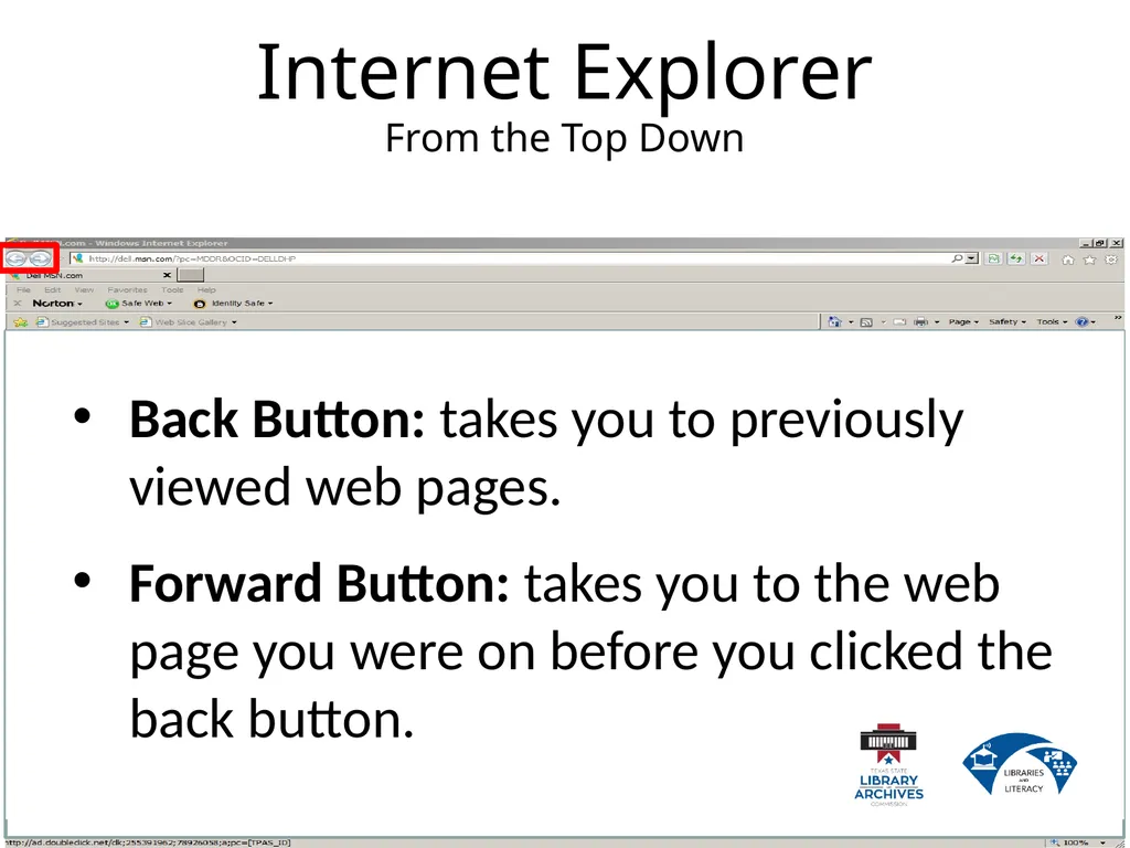 2.2 Internet Basics Describe the difference - slide 17 of 49