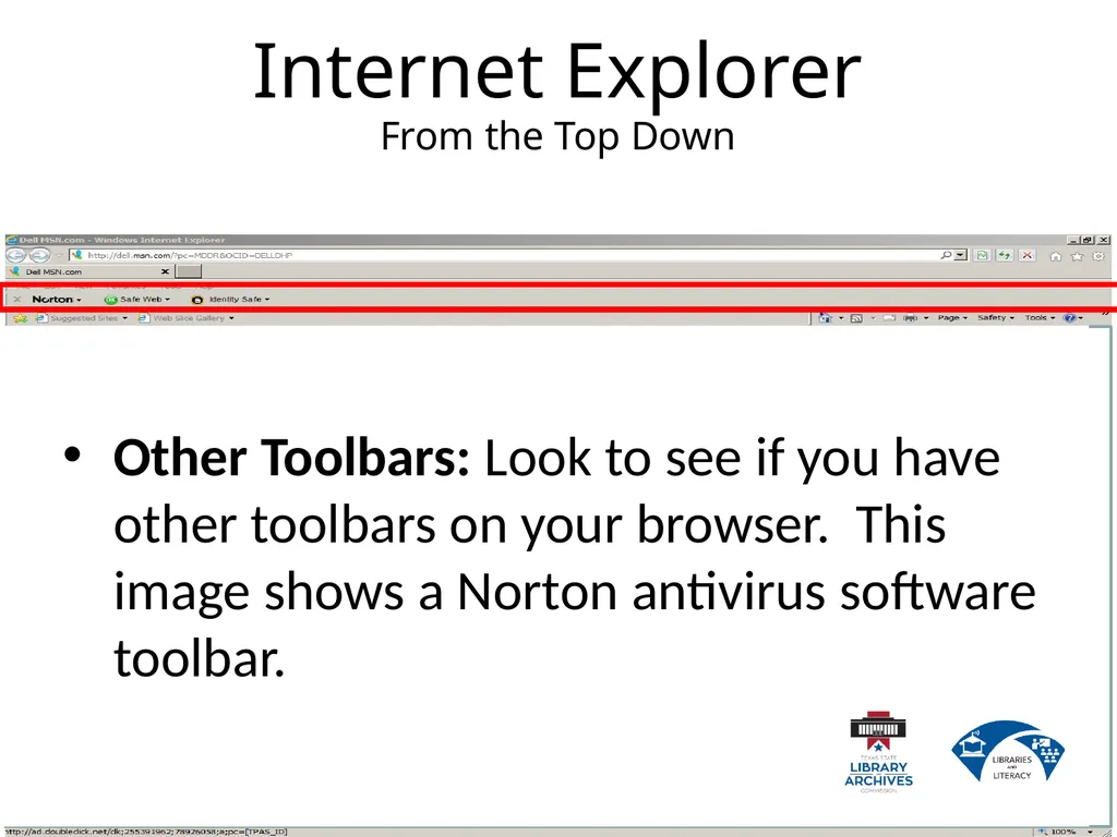 2.2 Internet Basics Describe the difference - slide 21 of 49