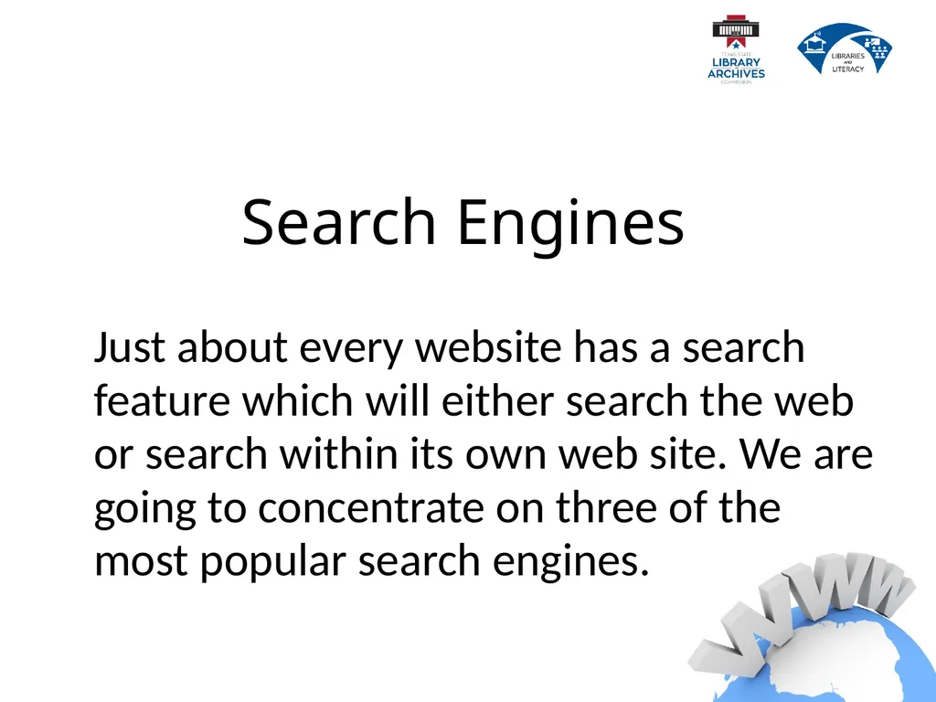 2.2 Internet Basics Describe the difference - slide 47 of 49