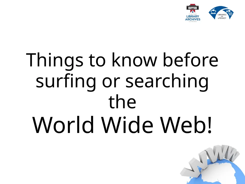 2.2 Internet Basics Describe the difference - slide 25 of 49