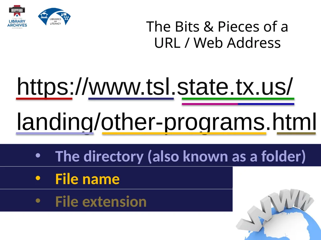 2.2 Internet Basics Describe the difference - slide 36 of 49