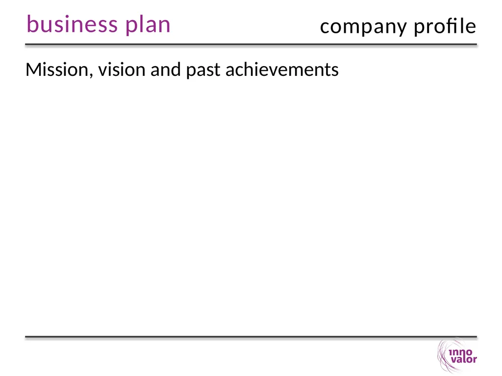 Company name: Date: Entrepreneur: Version: In this - slide 4 of 16