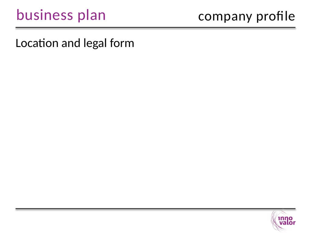 Company name: Date: Entrepreneur: Version: In this - slide 3 of 16