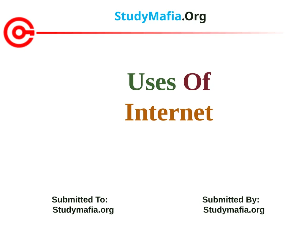StudyMafia.Org Submitted To: Submitted By: - slide 1 of 23