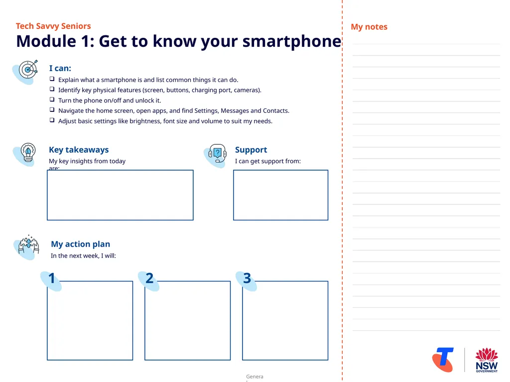 Tech Savvy Seniors Module 1: Get to know your - slide 1 of 2