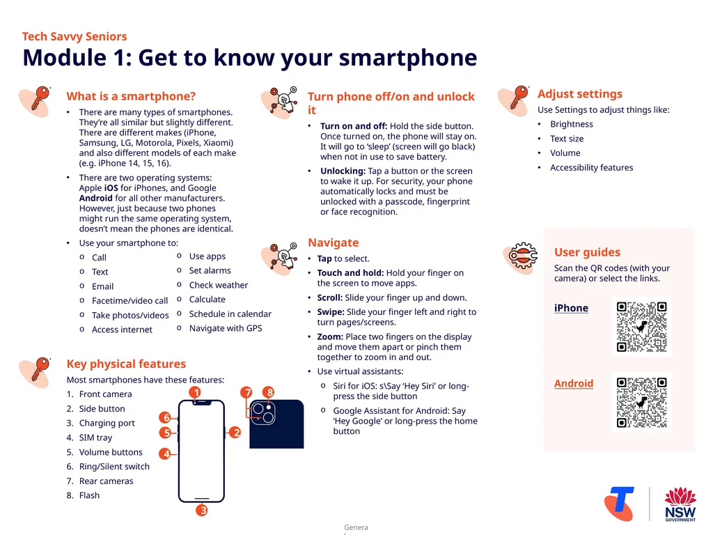 Tech Savvy Seniors Module 1: Get to know your - slide 2 of 2
