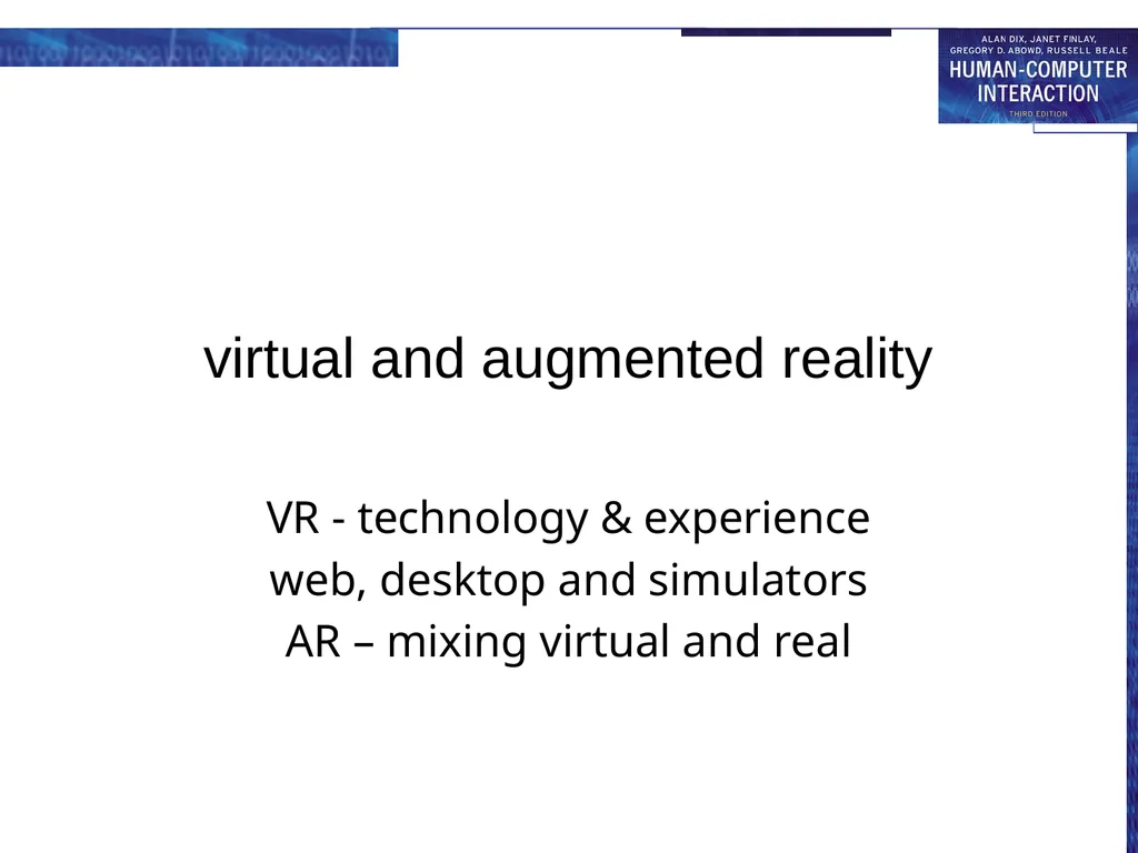 chapter 20 ubiquitous computing and augmented - slide 20 of 39
