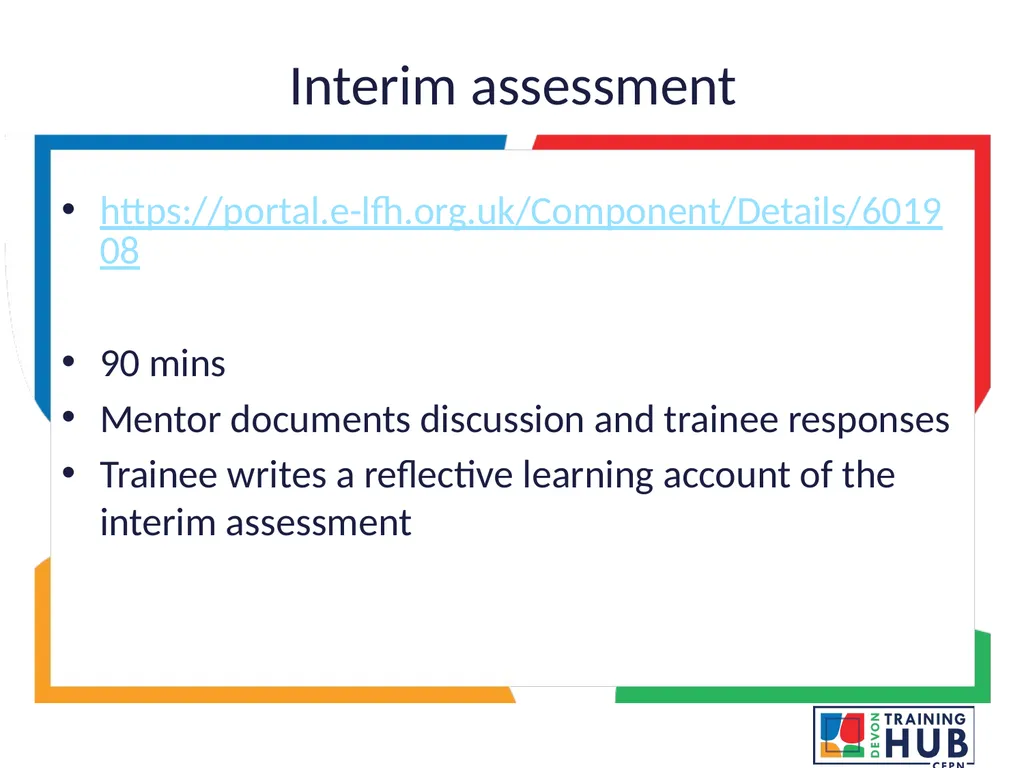 Cytology sample taker trainee internal mentor - slide 5 of 12