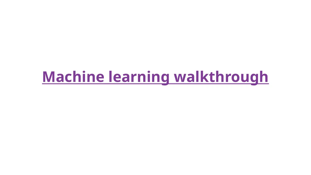 Data analysis and machine learning workflows on - slide 10 of 16