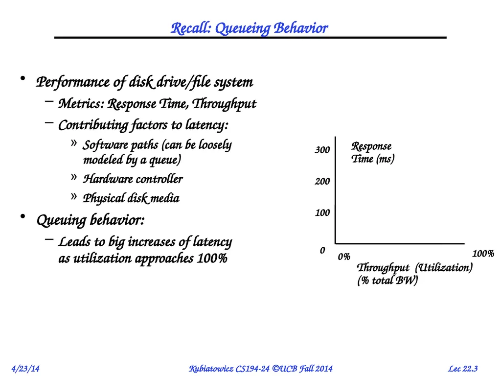 CS194-24 Advanced Operating Systems Structures and - slide 3 of 47