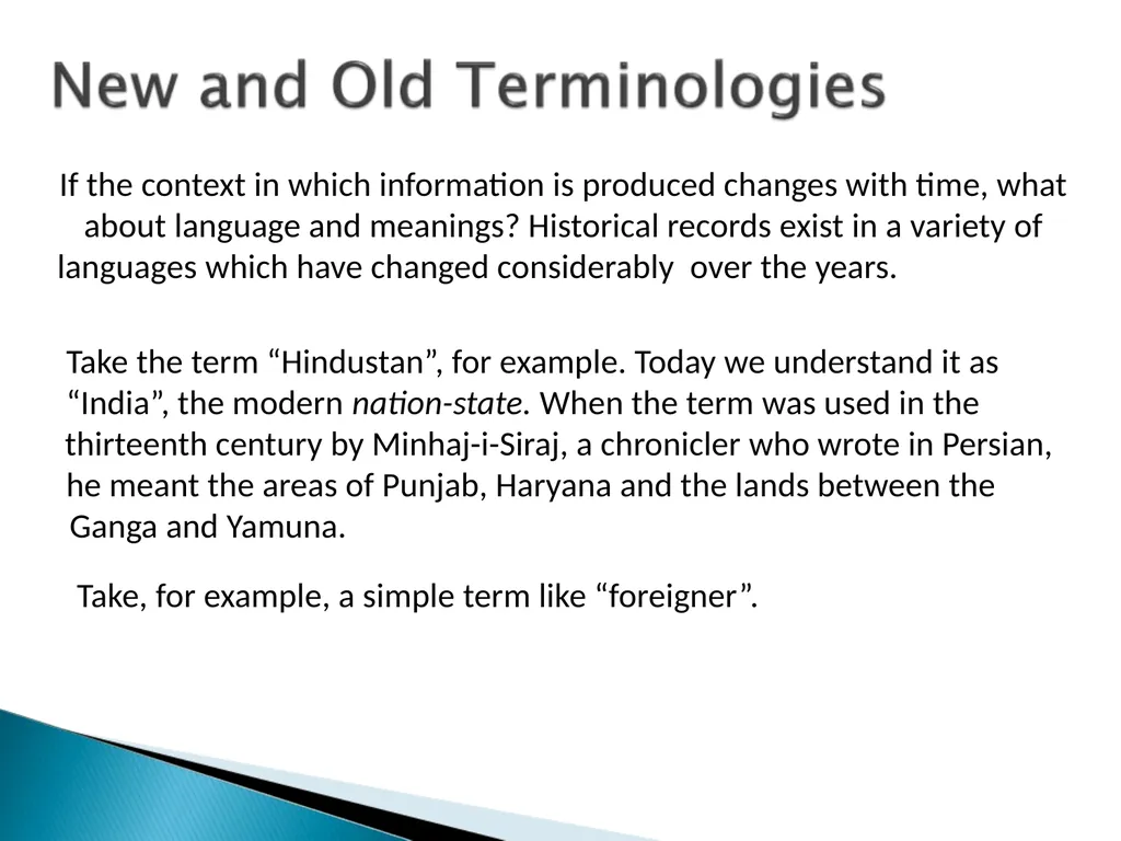 CHAPTER-1 HISTORY If the context in which - slide 3 of 11