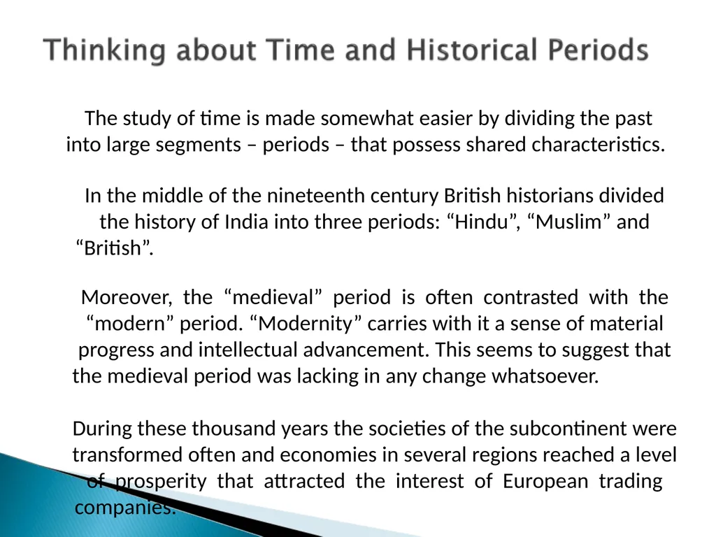 CHAPTER-1 HISTORY If the context in which - slide 9 of 11